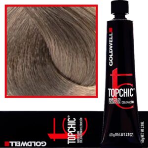 Goldwell Topchic - profesjonalna farba do włosów, 60ml 7-G Średni Złoty Blond