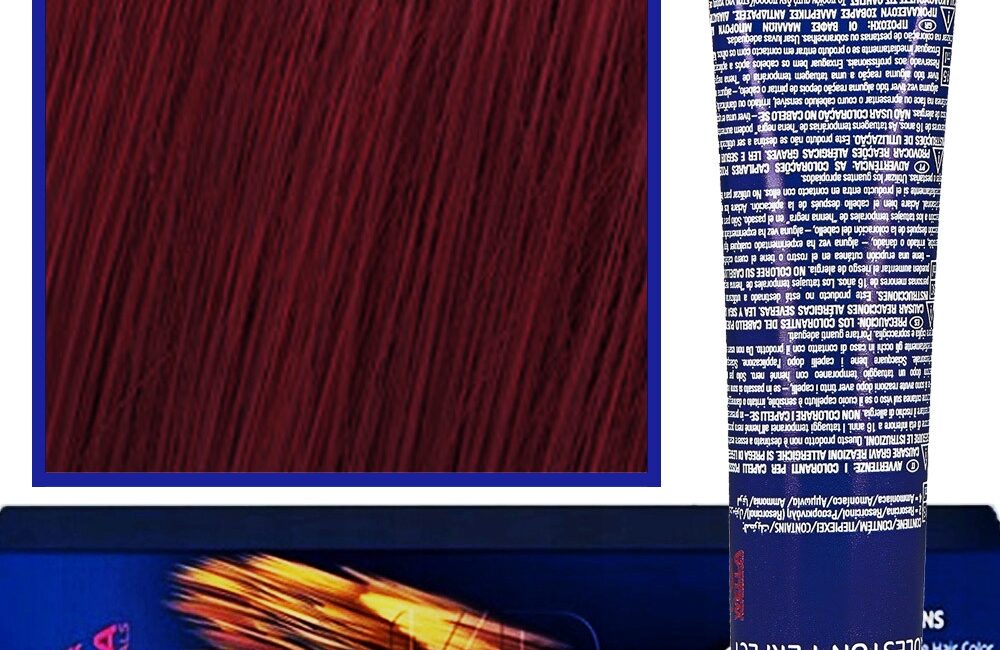 Wella Koleston Perfect Me profesjonalna farba do koloryzacji włosów 60ml 66/55 Ciemny Blond Intensywny Mahoń