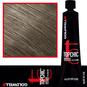 Goldwell Topchic - profesjonalna farba do włosów, 60ml 8CA Jasny Chłodny Popielaty Blond