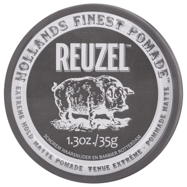 Reuzel Extreme Hold Matte - pomada utrwalająca do włosów o zapachu jabłka, 35g
