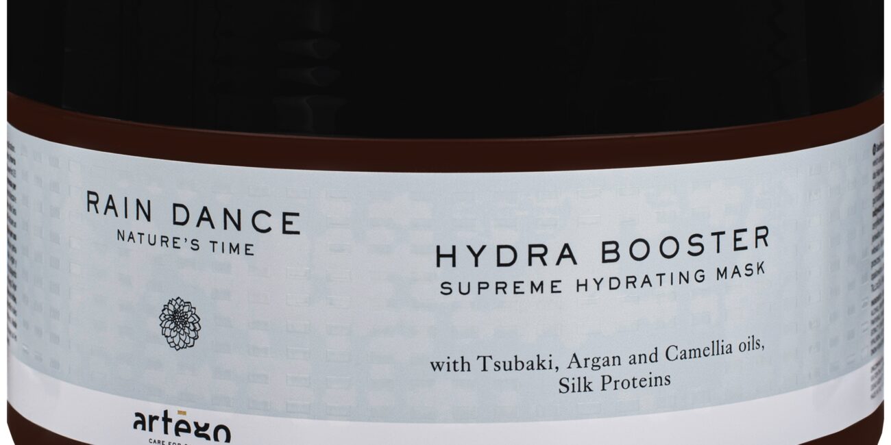 Artego Rain Dance Hydra Booster Mask - maska do włosów intensywnie nawilżająca, 500ml