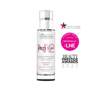 Bielenda Professional Zaawansowane serum do twarzy o działaniu anti-aging z 0,3% Retinolem i Retinalem