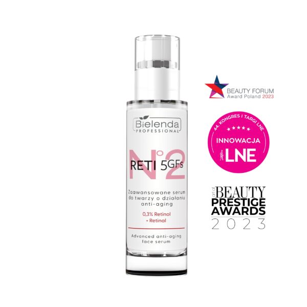 Bielenda Professional Zaawansowane serum do twarzy o działaniu anti-aging z 0,3% Retinolem i Retinalem