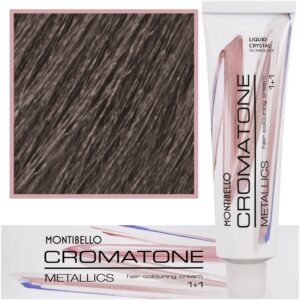 Montibello Cromatone Metallics, wielofunkcyjna farba do włosów 60 ml 6,21 M | Popielaty Perłowy Ciemny Blond