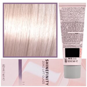 Wella Shinefinity Zero Lift Glaze - profesjonalna farba do włosów, 60ml 07/13 | Średni Złoty Popielaty Blond