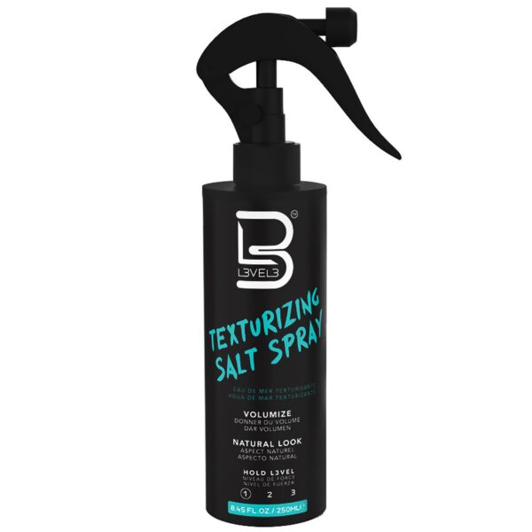 L3VEL3 Texturizing Salt - spray z solą morską dodający objętości i tekstury, 250ml