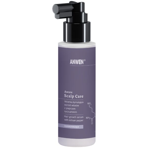 Anwen Aware Scalp Care - rozgrzewająca wcierka stymulująca wzrost włosów, 100ml