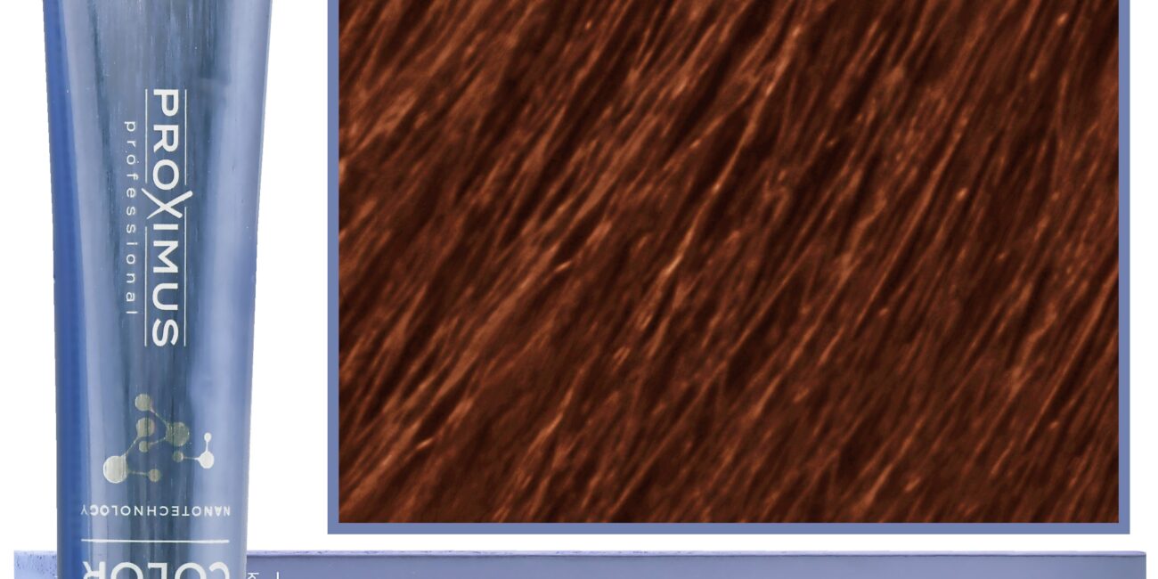 Proximus Supreme Color Nanotechnology – profesjonalna farba do włosów z kwasem hialuronowym, 100ml 8,35 | Cynamon