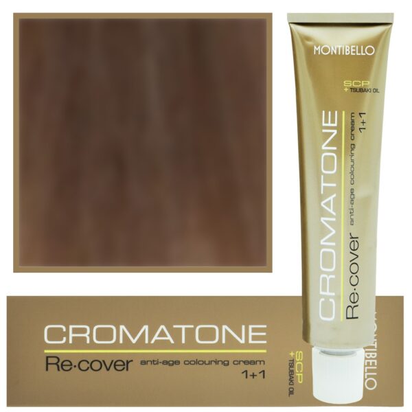 Montibello Cromatone Recover, farba do włosów siwych, 60ml 7,23 | Walnut Beige