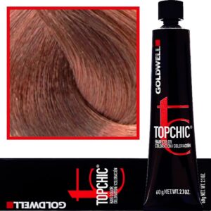 Goldwell Topchic - profesjonalna farba do włosów, 60ml 7-KG Średnia Złota Miedź