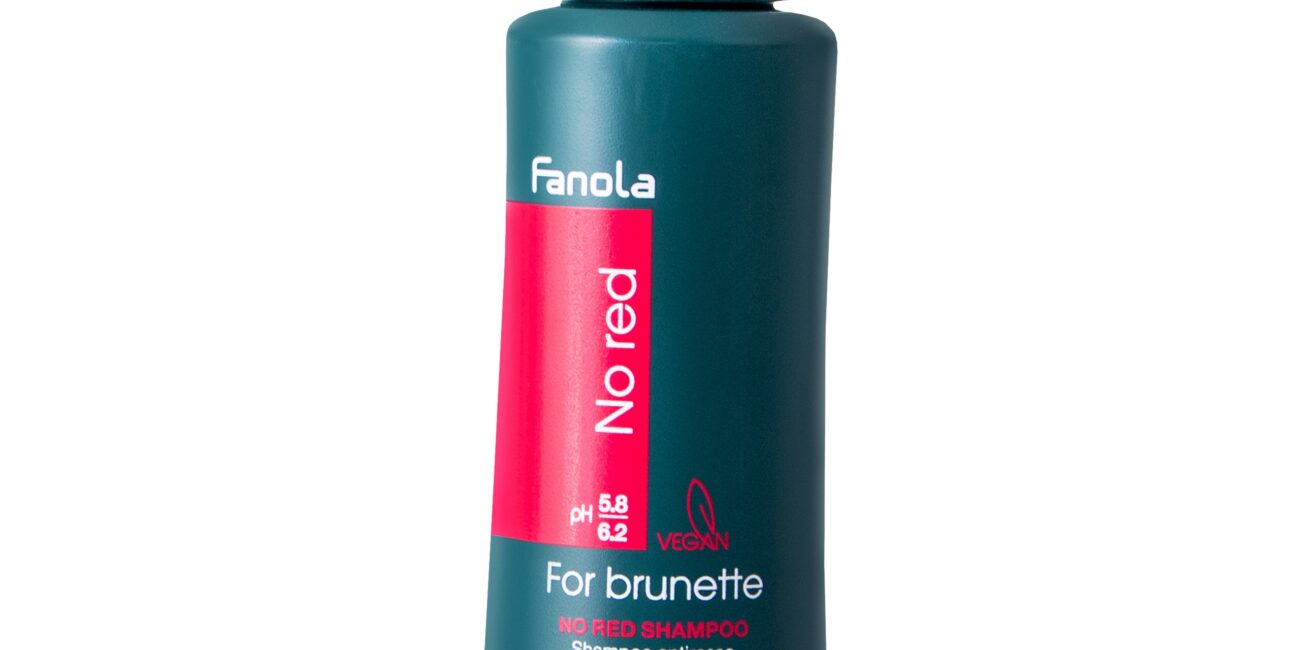Fanola No Red Shampoo - szampon do włosów brązowych redukujący czerwone refleksy, 100 ml