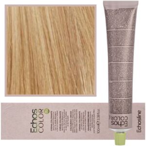 Echosline Echos Color Colouring Cream - wegańska farba do włosów, 100ml 99,0 | Extra Intensywny/Bardzo Jasny Blond