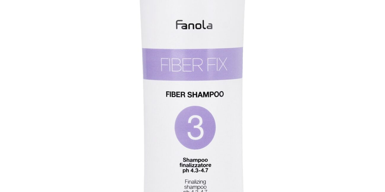 Fanola Fiber Fix 3 - szampon wielofunkcyjny do włosów, 1000ml