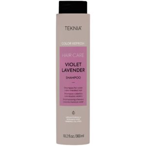 Lakme Teknia Refr Violet Lavend Shampoo - fioletowy szampon do włosów farbowanych, 300ml