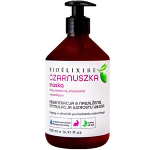 Bioelixire Czarnuszka maska do włosów słabych wypadających 500 ml