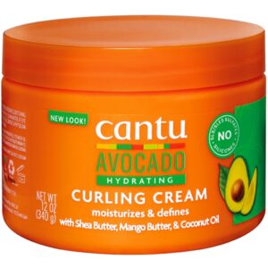 Cantu Avocado Hydrating Curling Cream - krem nawilżający do loków i fal, 340g