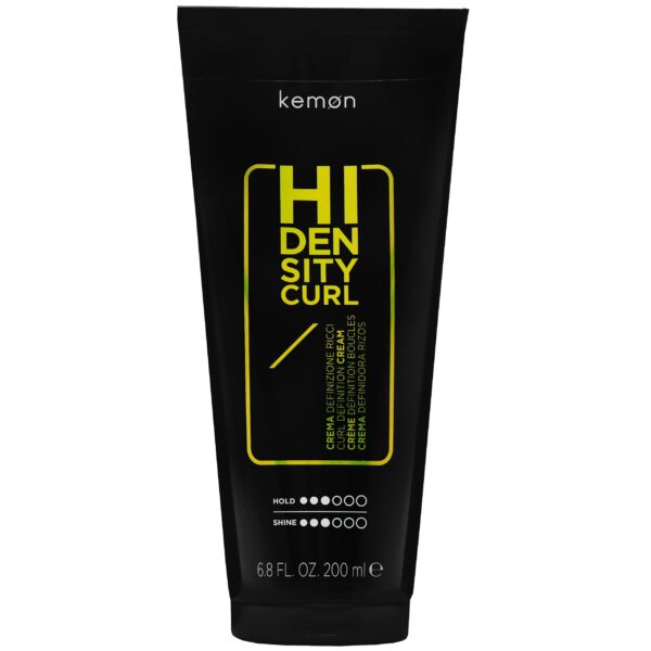 Kemon Hi Density Curl Defining Cream - krem definiujący włosy kręcone, 200ml