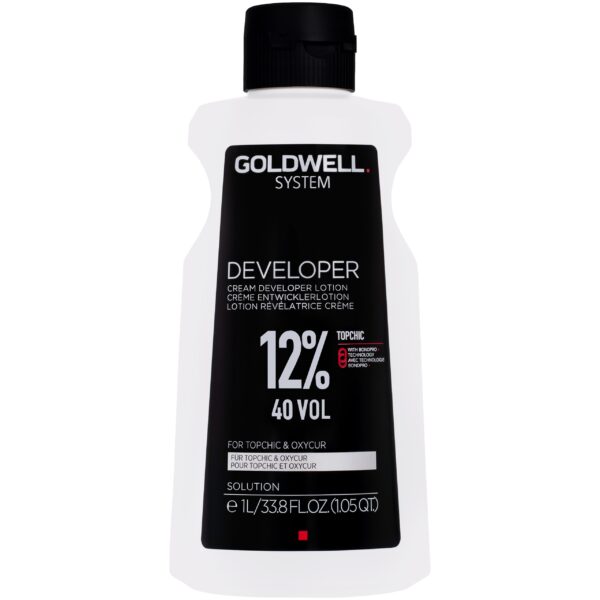 Goldwell System Developer aktywator do farb Topchic i rozjaśniaczy Oxycur Platin 1000ml 40 VOL | 12%