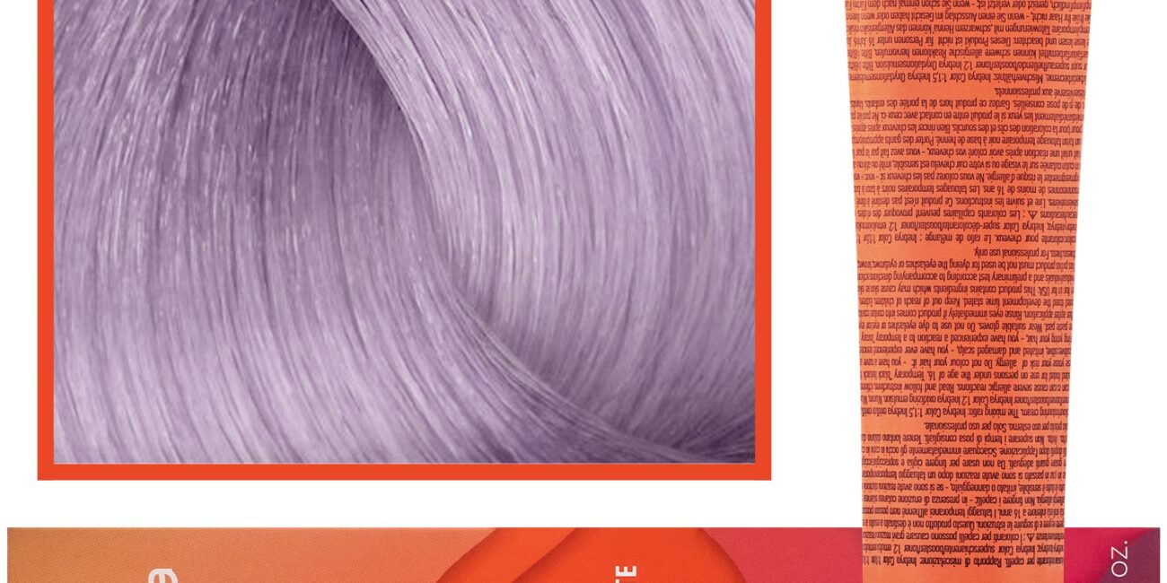 Inebrya Color - farba krem koloryzujący do włosów, 100ml 9/02 | Bardzo Jasny Fioletowy Pastelowy Blond
