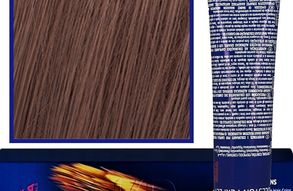 Wella Koleston Perfect Me profesjonalna farba do koloryzacji włosów 60ml 7/75 Brązowo Czerwony Średni Blond