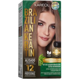 Kareol Brazilian Keratin Extra Repair Kit - regenerujący zestaw do keratynowego prostowania