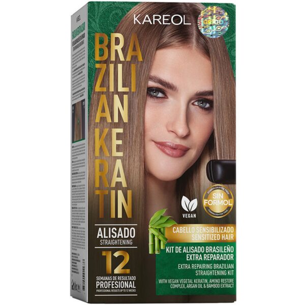 Kareol Brazilian Keratin Extra Repair Kit - regenerujący zestaw do keratynowego prostowania