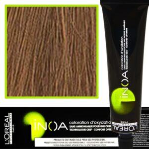 Loreal Inoa farba do włosów głęboki i trwały kolor dodatkowa ochrona włosa 60 ml 8.8 Jasny Blond Mokka