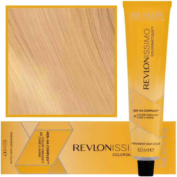 Revlon Revlonissimo Colorsmetique - kremowa farba do włosów, 60ml 9,3 | Bardzo Jasny Złoty Blond