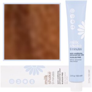 Milk Shake 9 Minutes - farba do włosów 100ml, pełna paleta kolorów 6,3 | 6G || Ciemny Złoty Blond