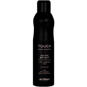 Artego Touch Shine Bright - spray nabłyszczający zapobiega puszeniu się i elektryzowaniu, 250ml