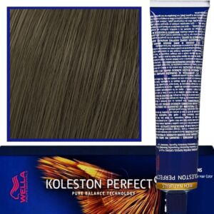 Wella Koleston Perfect Me profesjonalna farba do koloryzacji włosów 60ml 55/02 Intensywny Jasny Brąz Naturalny Matowy