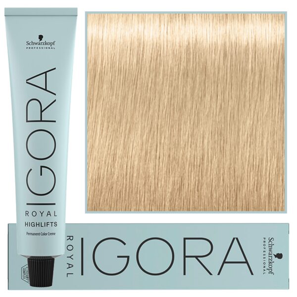 Schwarzkopf Professional Igora Royal Highlifts - farba do włosów o rozjaśniającej formule, 60ml 12-0 | Specjalny Blond Naturalny