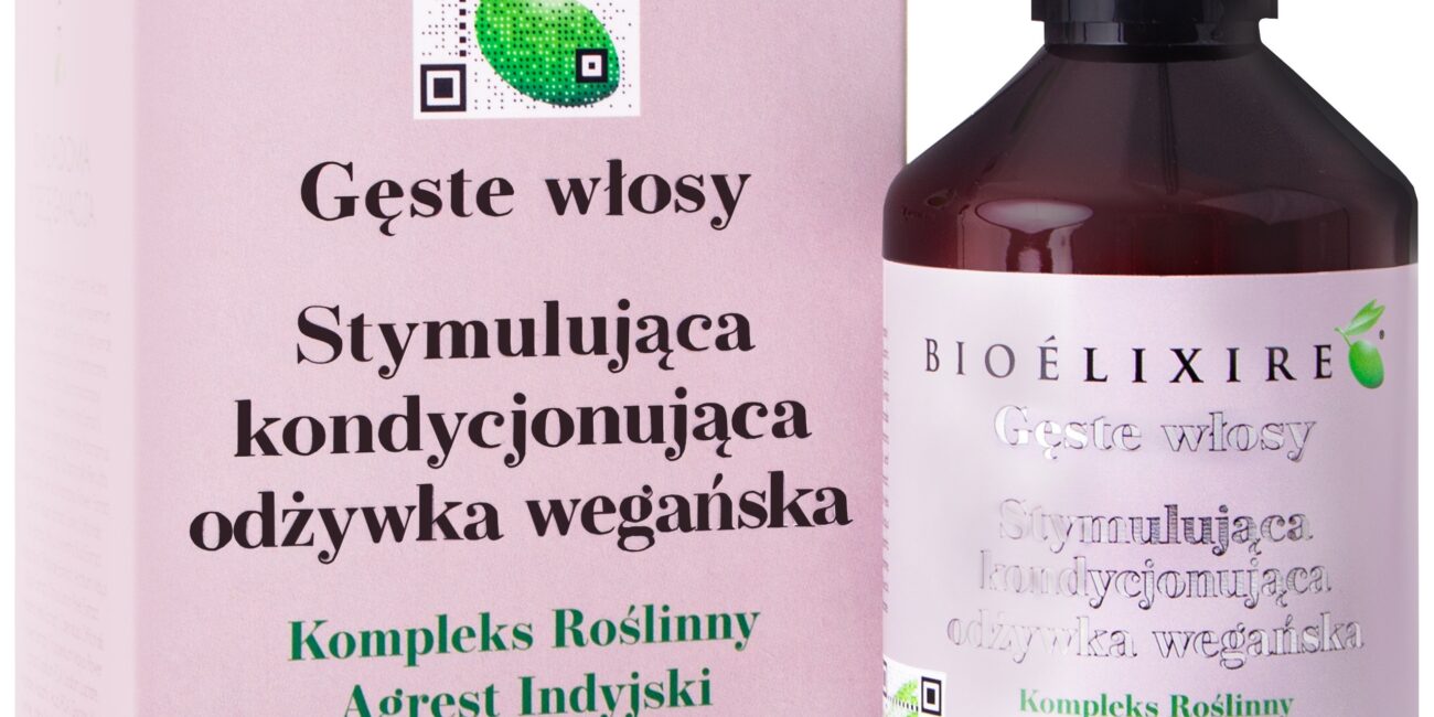 Bioelixire Gęste włosy odżywka wegańska przeciw wypadaniu 300 ml
