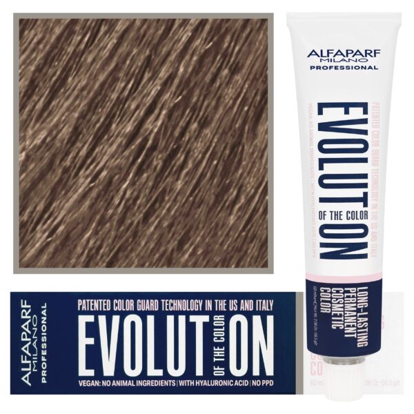 Alfaparf Evolution - wegańska farba do koloryzacji włosów, 60ml 4,66l | Średni Brąz Intensywnie Czerwony