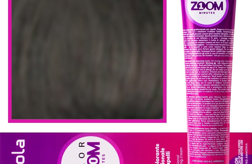 Fanola Color Zoom - krem do farbowania włosów cała paleta, 100 ml 3.0 Ciemny kasztan