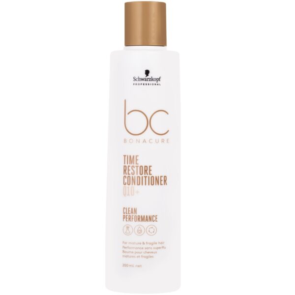 Schwarzkopf BC Time Restore Conditioner Q10+ odżywka do włosów słabych i dojrzałych 200ml