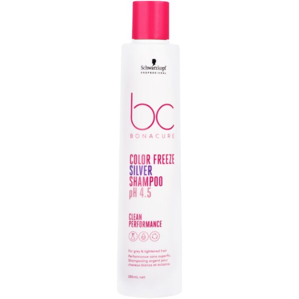 Schwarzkopf BC Color Freeze Silver Shampoo pH 4,5 - szampon do włosów farbowanych 250ml