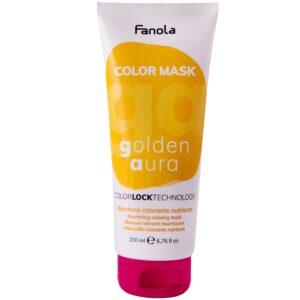 Fanola Color Mask - maska koloryzująca do włosów, różne kolory 200ml Golden Aura