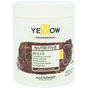Alfaparf YELLOW Nutritive - maska do włosów suchych i zniszczonych,  1000ml