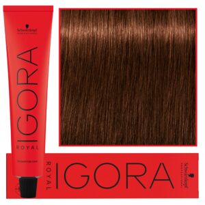 Schwarzkopf Professional Igora Royal - trwała farba do włosów o innowacyjnej formule, 60ml 5-7 | Jasny Brąz Miedziany