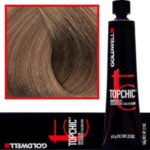 Goldwell Topchic - profesjonalna farba do włosów, 60ml 8-GB Jasny Złoty Beż