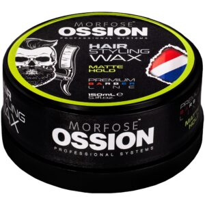 Morfose Ossion PB Hair Styling Wax Matte Hold – mocny, matowy wosk do stylizacji włosów, 150ml