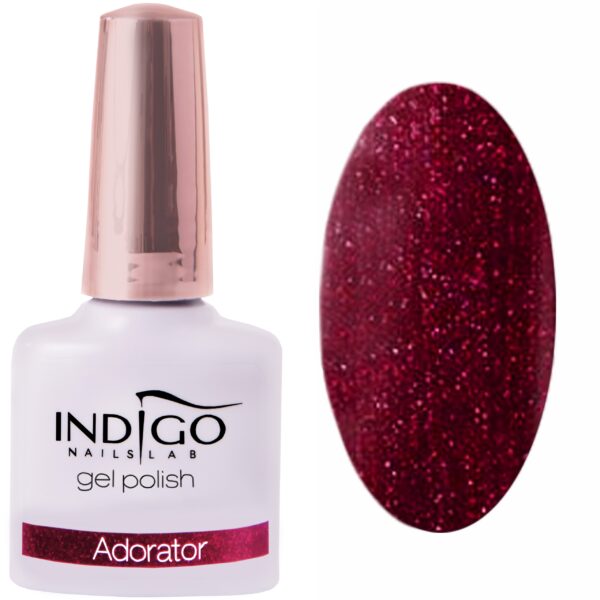 Indigo Gel Polish lakier hybrydowy, kolory 7ml Adorator