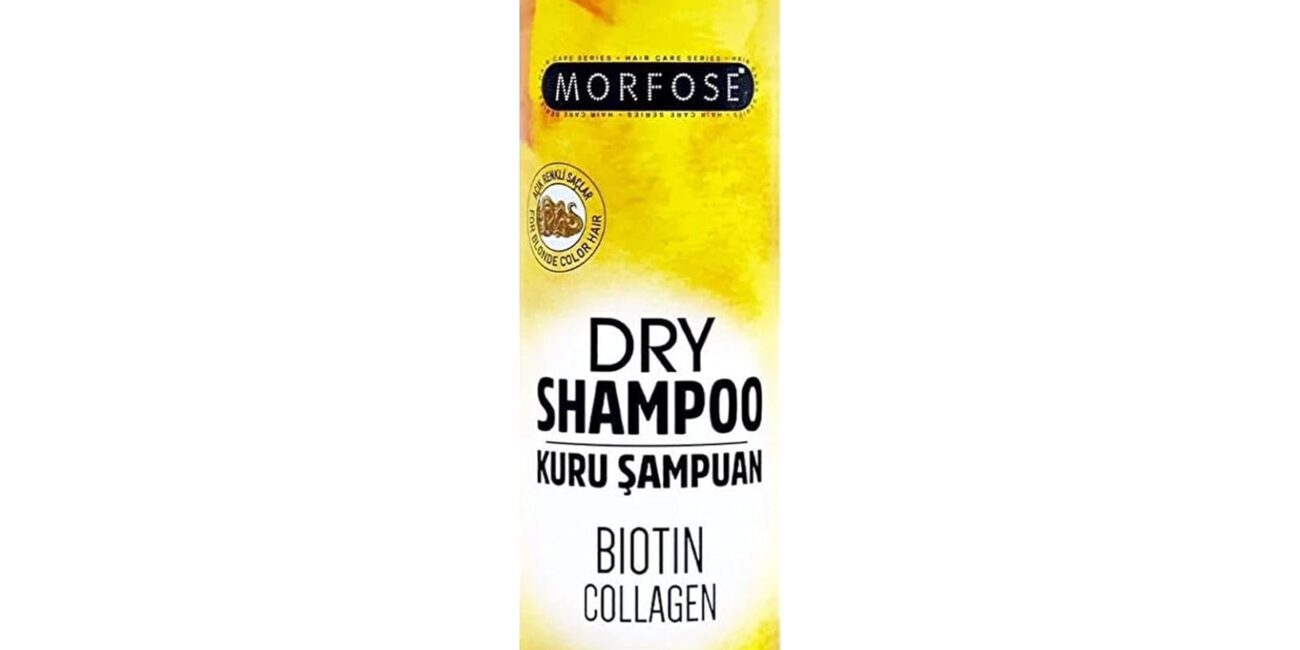 Morfose Biotin Blonde Hair Dry Shampoo - suchy szampon z biotyną do włosów blond, 200ml