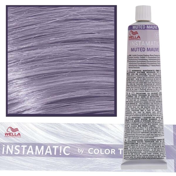 Wella Color Touch Instamatic - półtrwała farba do włosów w pastelowych odcieniach, 60ml /4 Muted Mauve | Malwa