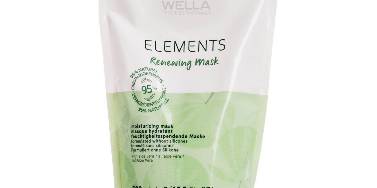 Wella Elements Renewing - regenerująca maska do włosów, refill, 500ml
