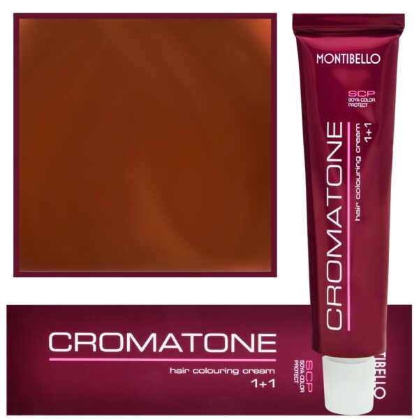 Montibello Cromatone farba profesjonalna trwała koloryzacja, 60ml 7,4 | Miedziany Blond