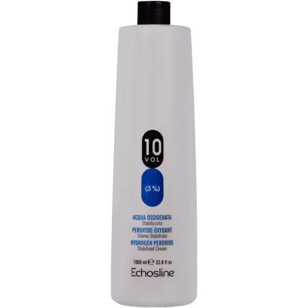 Echosline Hydrogen Peroxide Stabilized Cream - aktywator w kremie do farb, 1000ml 10 Vol | 3%