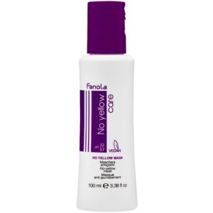 Fanola No Yellow - maska minimalizująca żółty odcień włosów blond 100ml