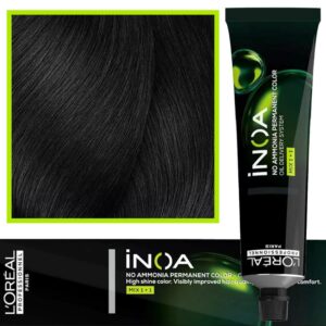 Loreal Inoa farba do włosów głęboki i trwały kolor dodatkowa ochrona włosa 60 ml 3.0 Ciemny Głęboki Brąz